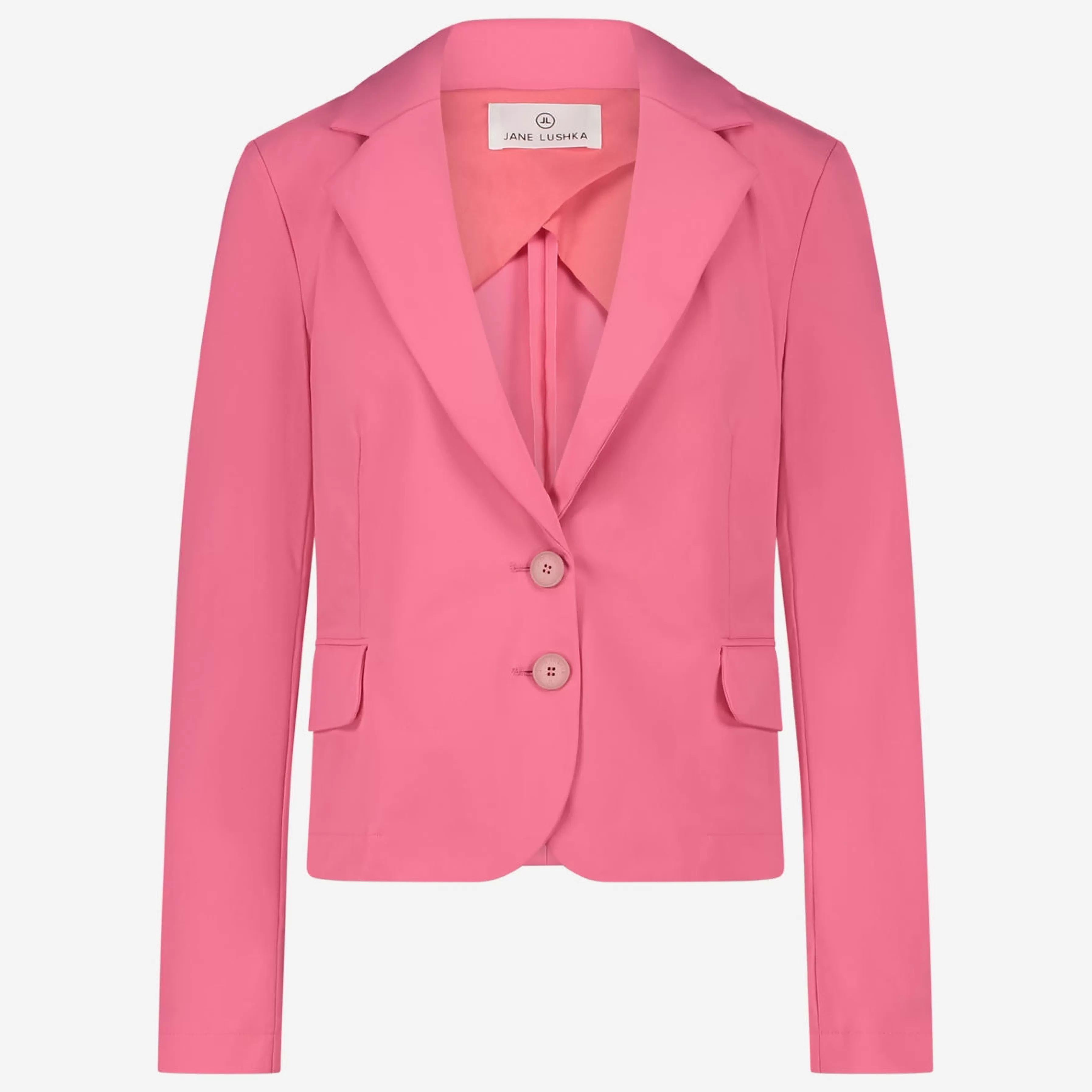 Blazers>Jane Lushka Atina Blazer Technical Jersey | Pink