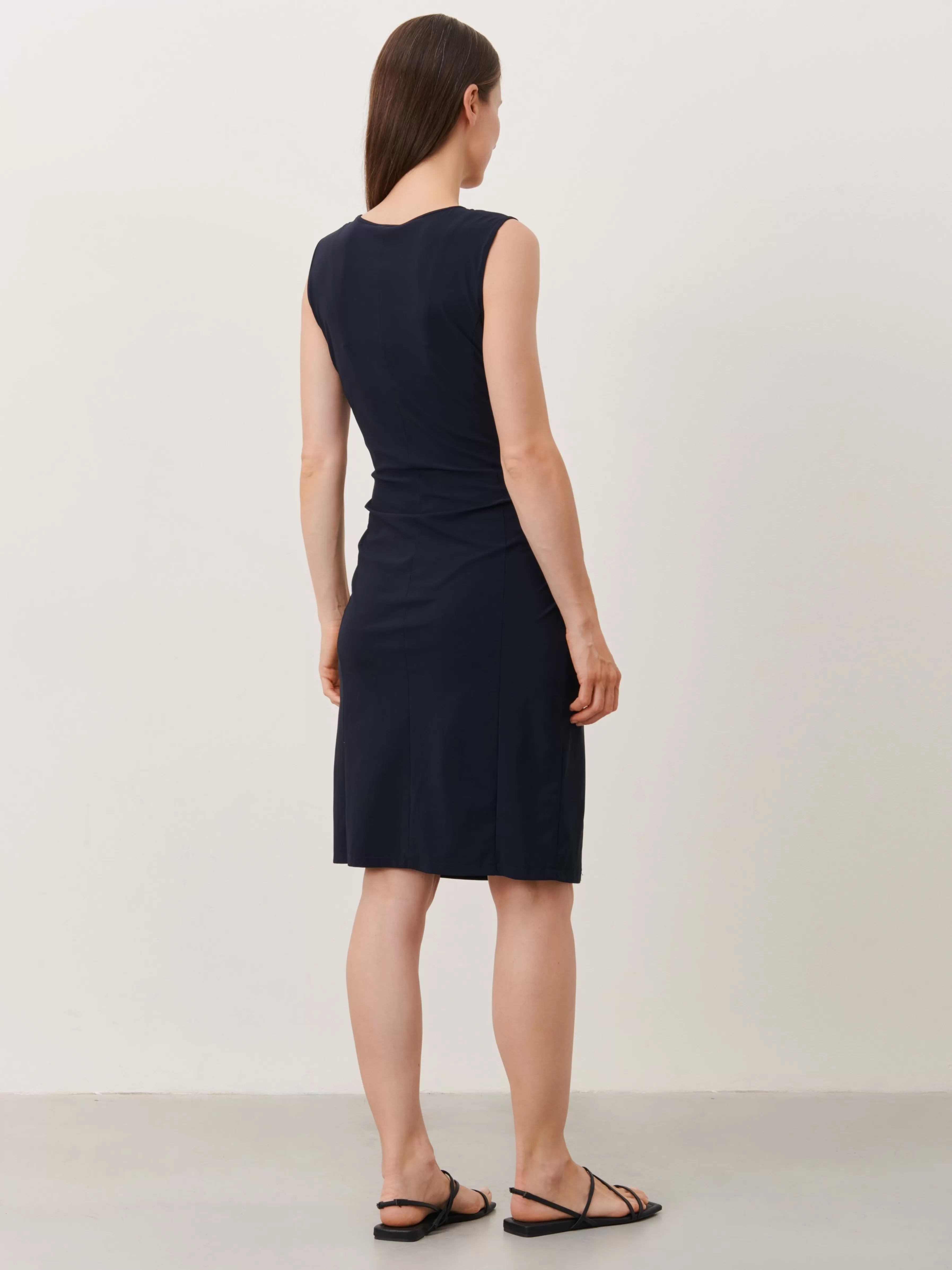 Jurken>Jane Lushka Scarlet Dress Technical Jersey | Blue