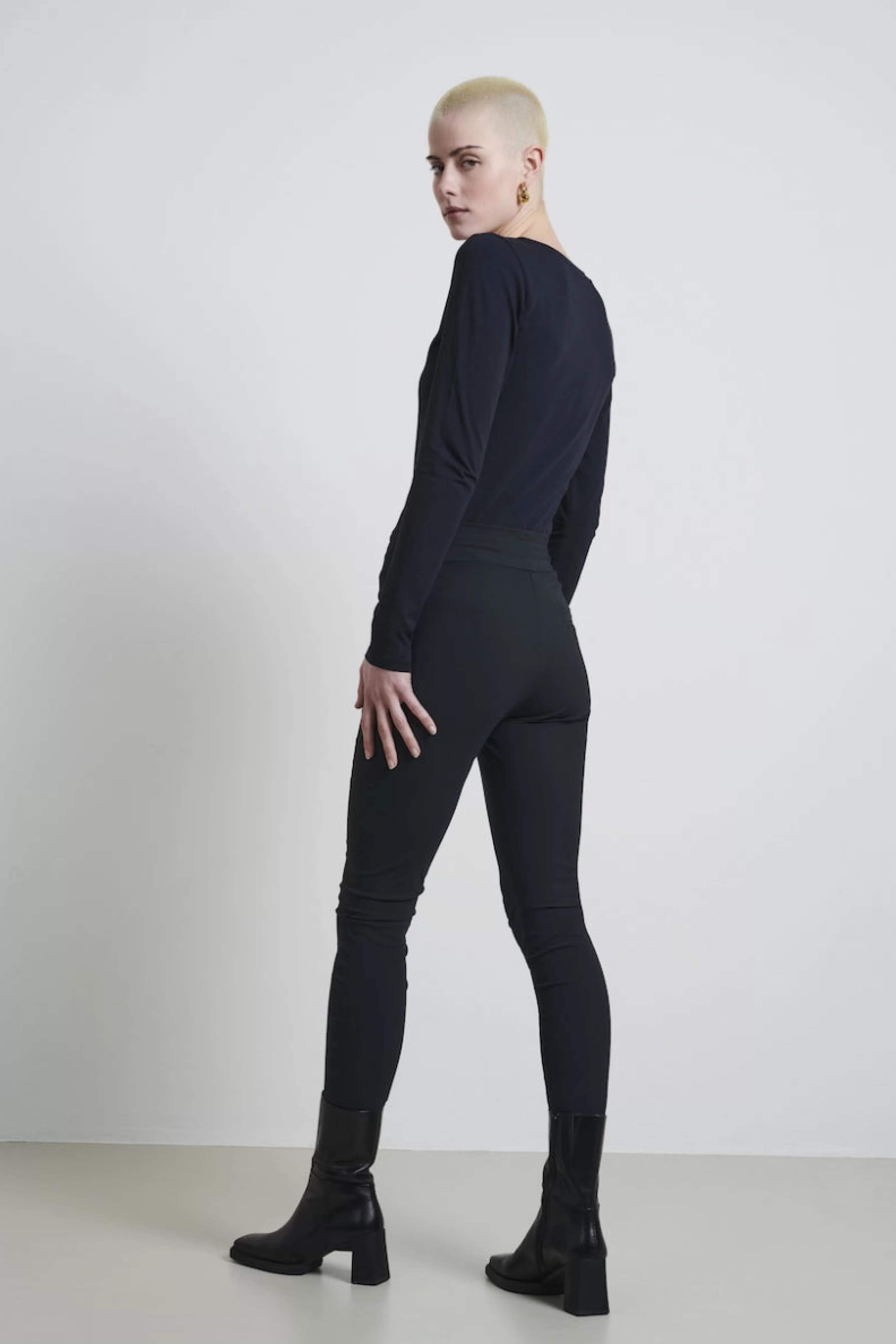 Best basic>Jane Lushka T Shirt R Neck Easy Wear Organic Cotton | Blue