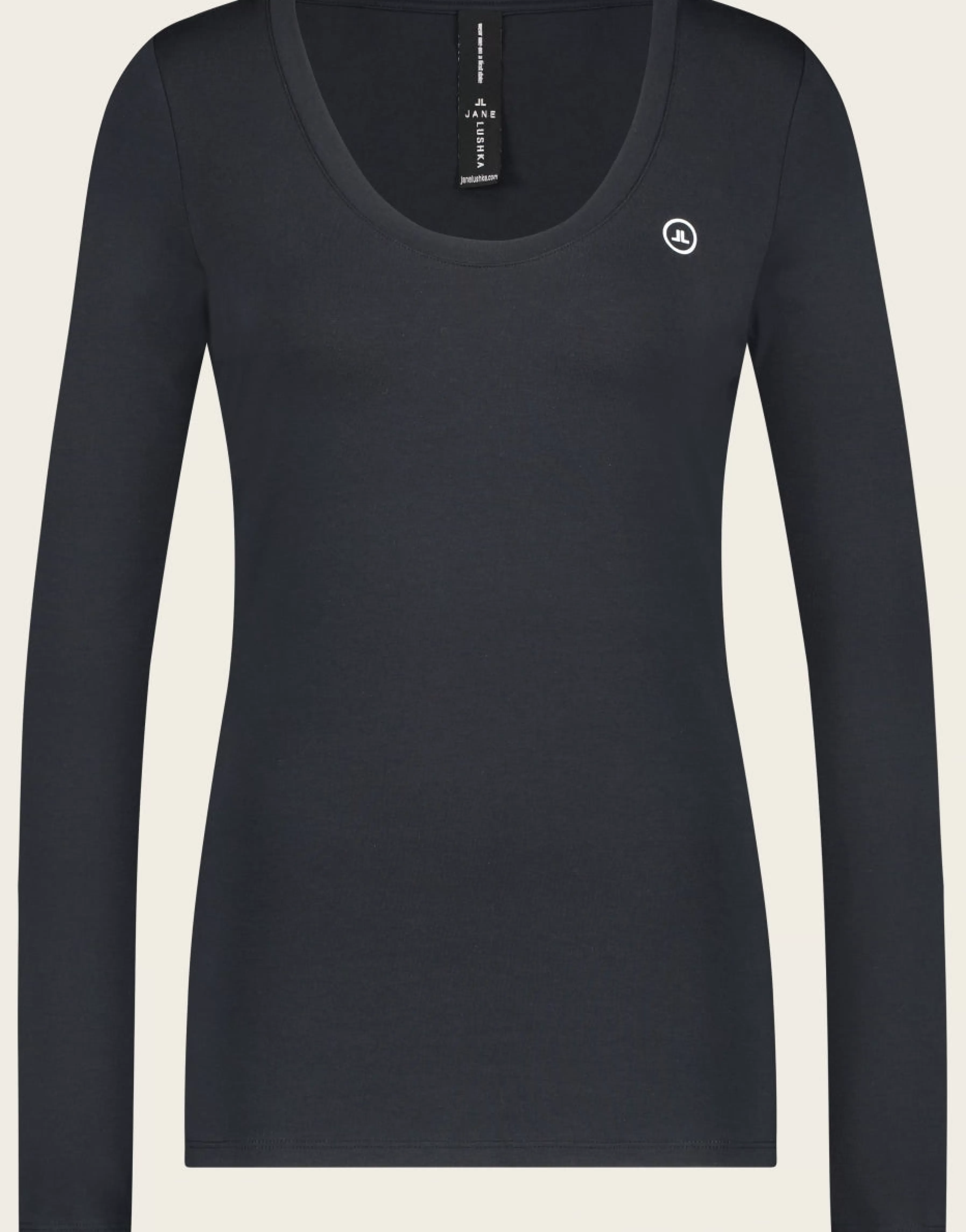 Best basic>Jane Lushka T Shirt R Neck Easy Wear Organic Cotton | Blue