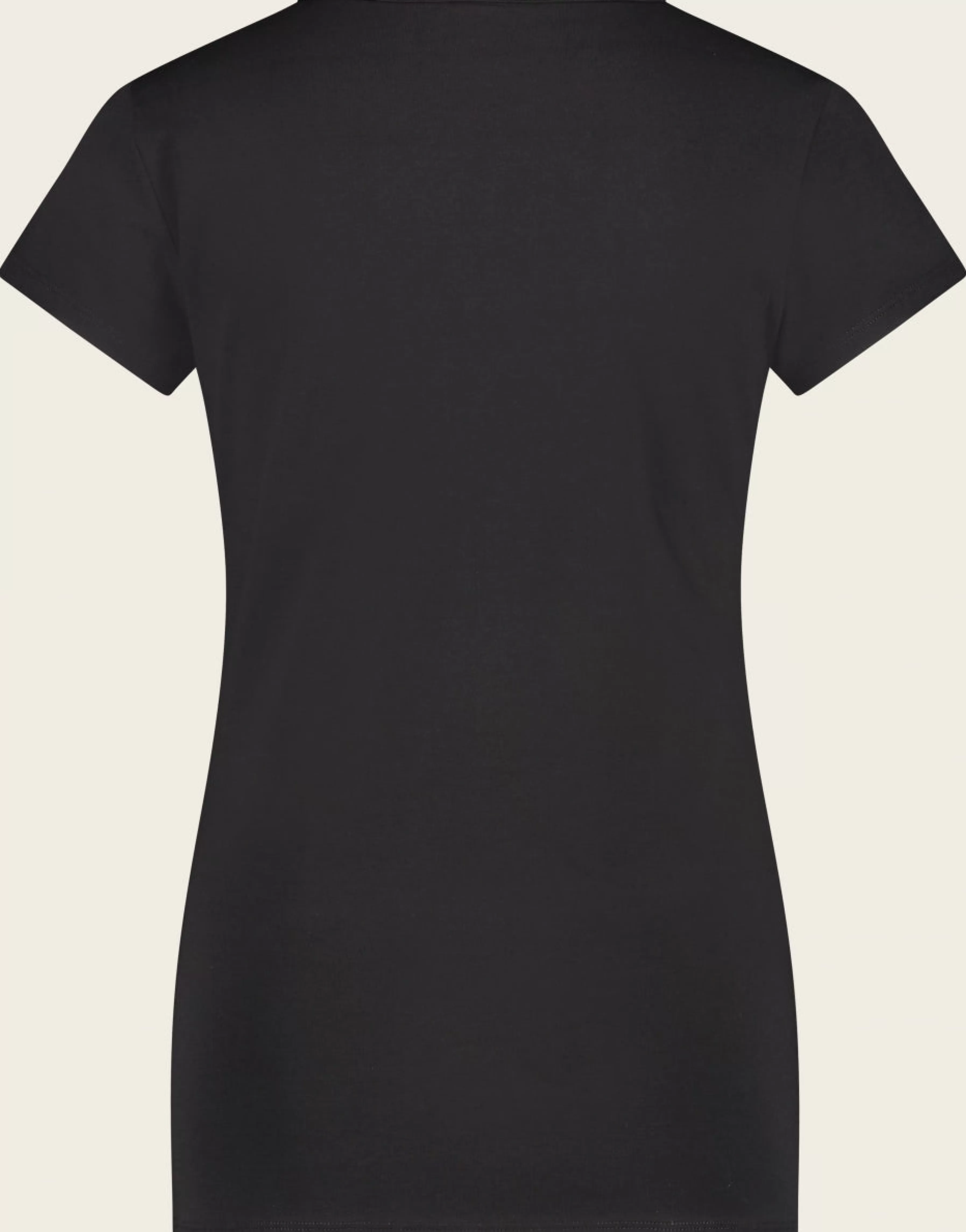 Best basic>Jane Lushka T Shirt V Neck Easy Wear Organic Cotton | Black